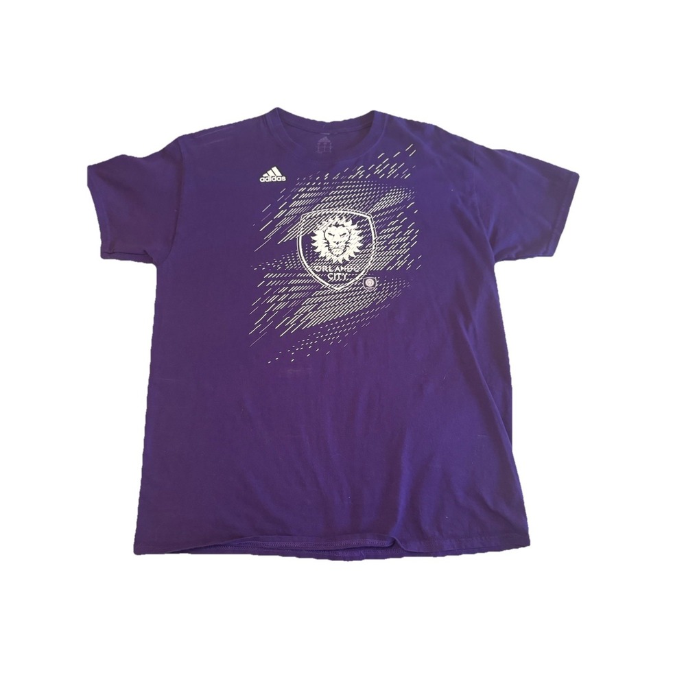 Adidas Orlando City Men's T-shirt Large In Excellent Condition
